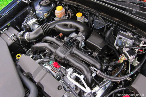 Subaru FB petrol engine in the Forester