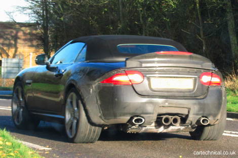 2012 Jaguar XE diesel spy shot